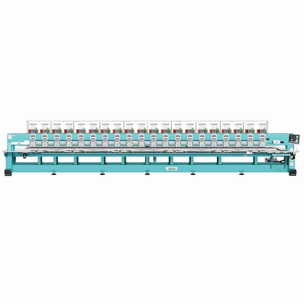 20 Head Flat High Speed Embroidery Machine